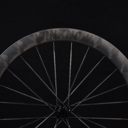 WinKnow クラシックカーボンスポークホイールセット FC50 ディスク