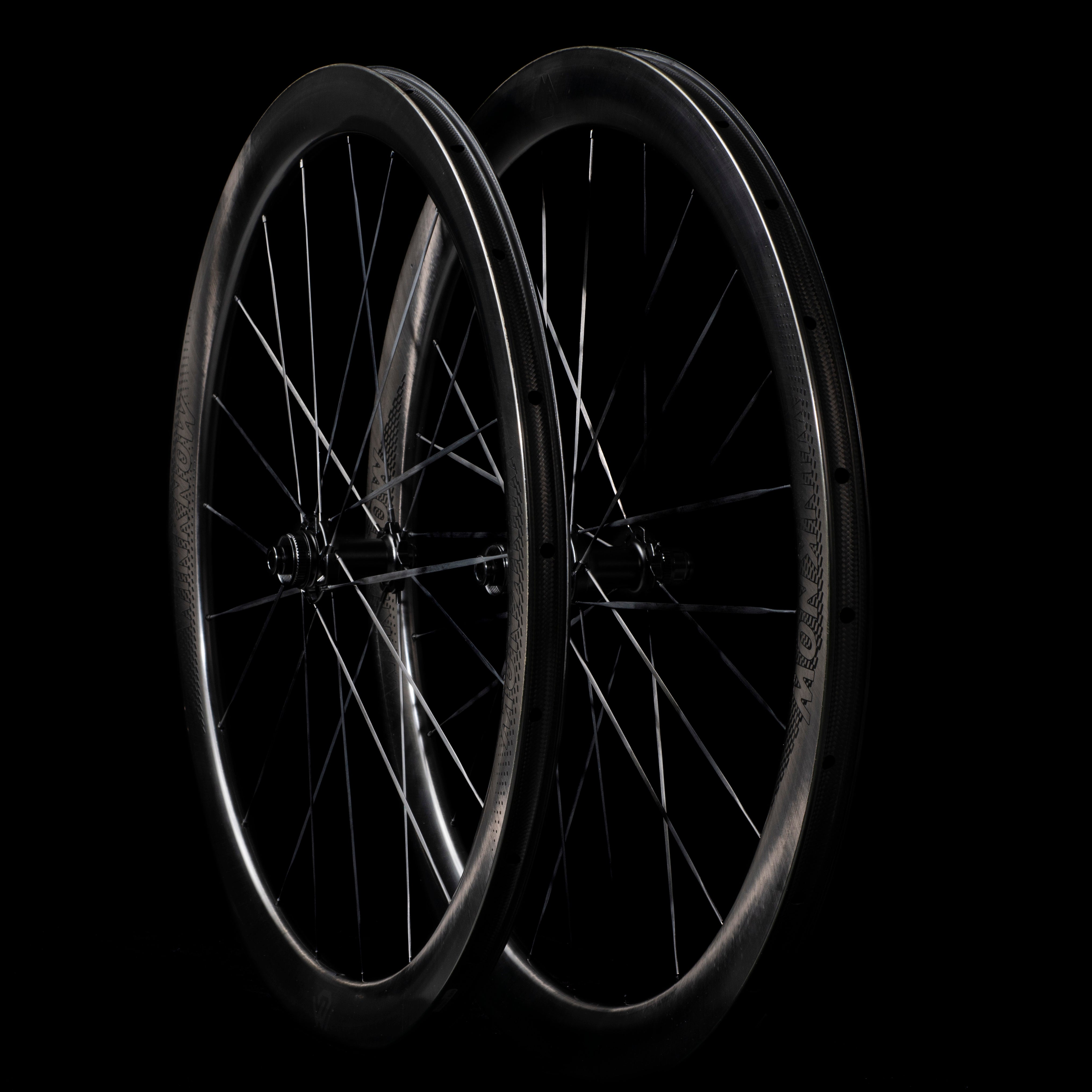 CRWカーボンスポークホイール ディスク 実測1,290gでF50,R60mm！CRW CS5060カーボンスポークホイール